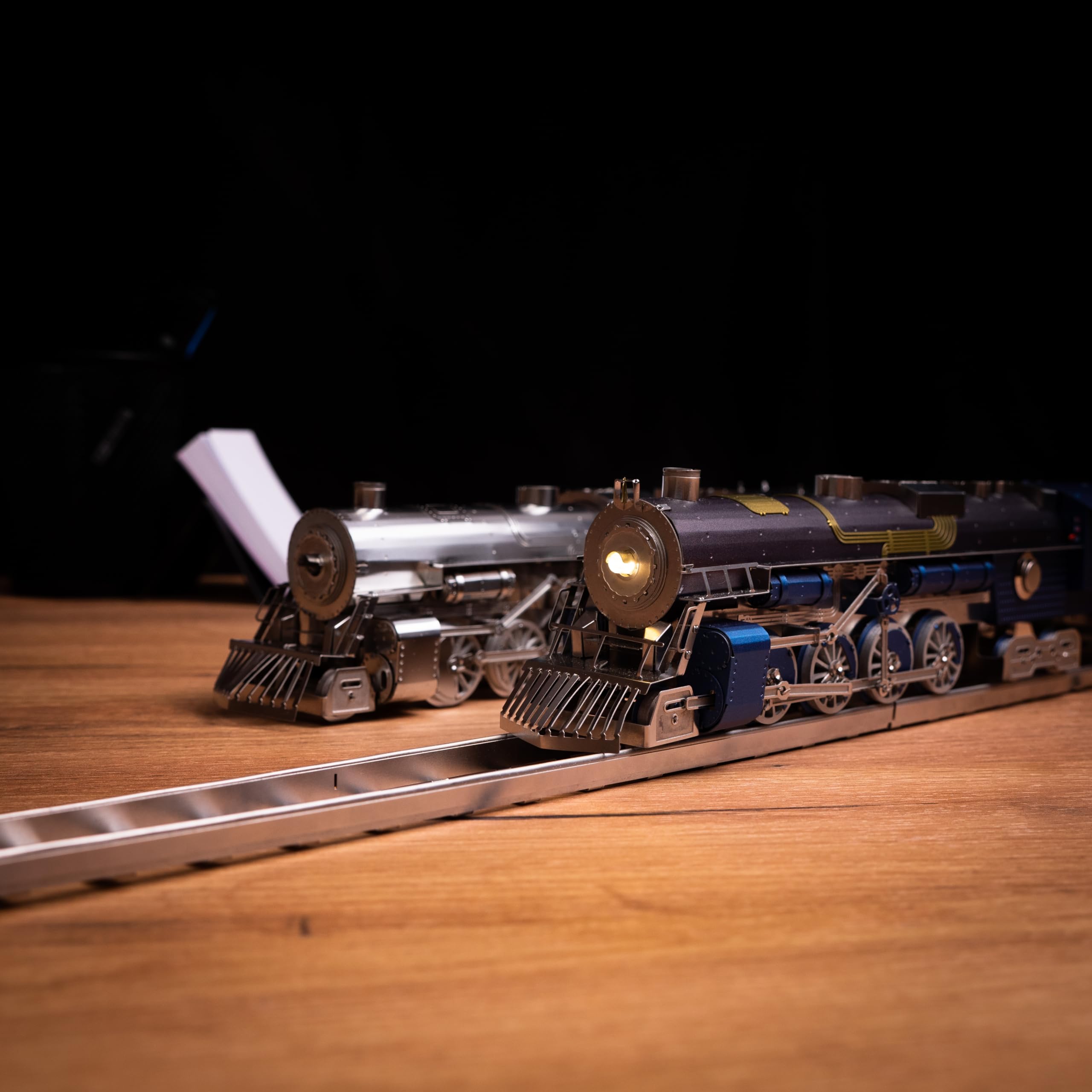 METAL-TIME Polar Steel Model,Metal Model Kit, 3D Metal Model Kits to Build for Adults POLAR STEEL MAGIC EXPRESS COLOR VERSION - Image 2