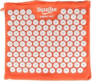 Tiger Tail Acupressure Energy Mat, Sensory Stimulation Tool, Help with Relaxation Meditation for Body Release Stress Tension Natural Endorphins