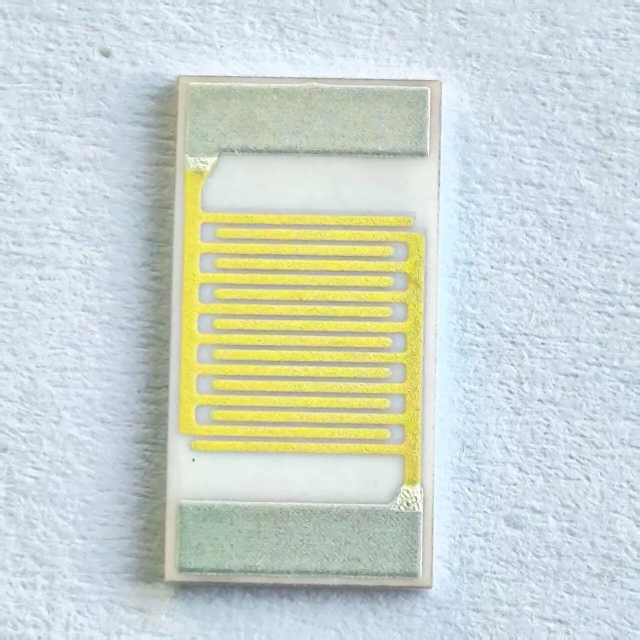 Alumina Ceramic Interdigitated Electrode (IDE) with Heating Function - Sensor Heating Electrode, Comb Electrode,1 Piece