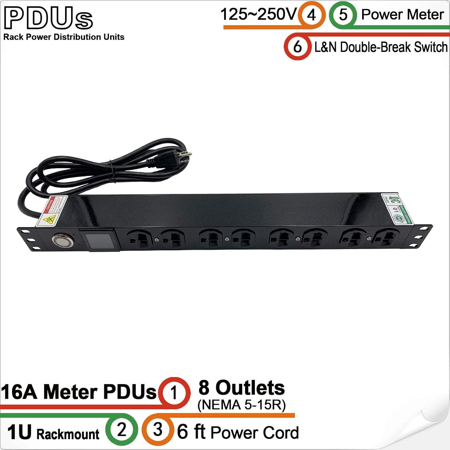 E-link Metered PDU Switched Metered Rack Power Nepal | Ubuy