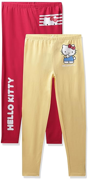Girl's Regular fit Tracksuit (HK021-14_Red and Yellow_12-13Yrs