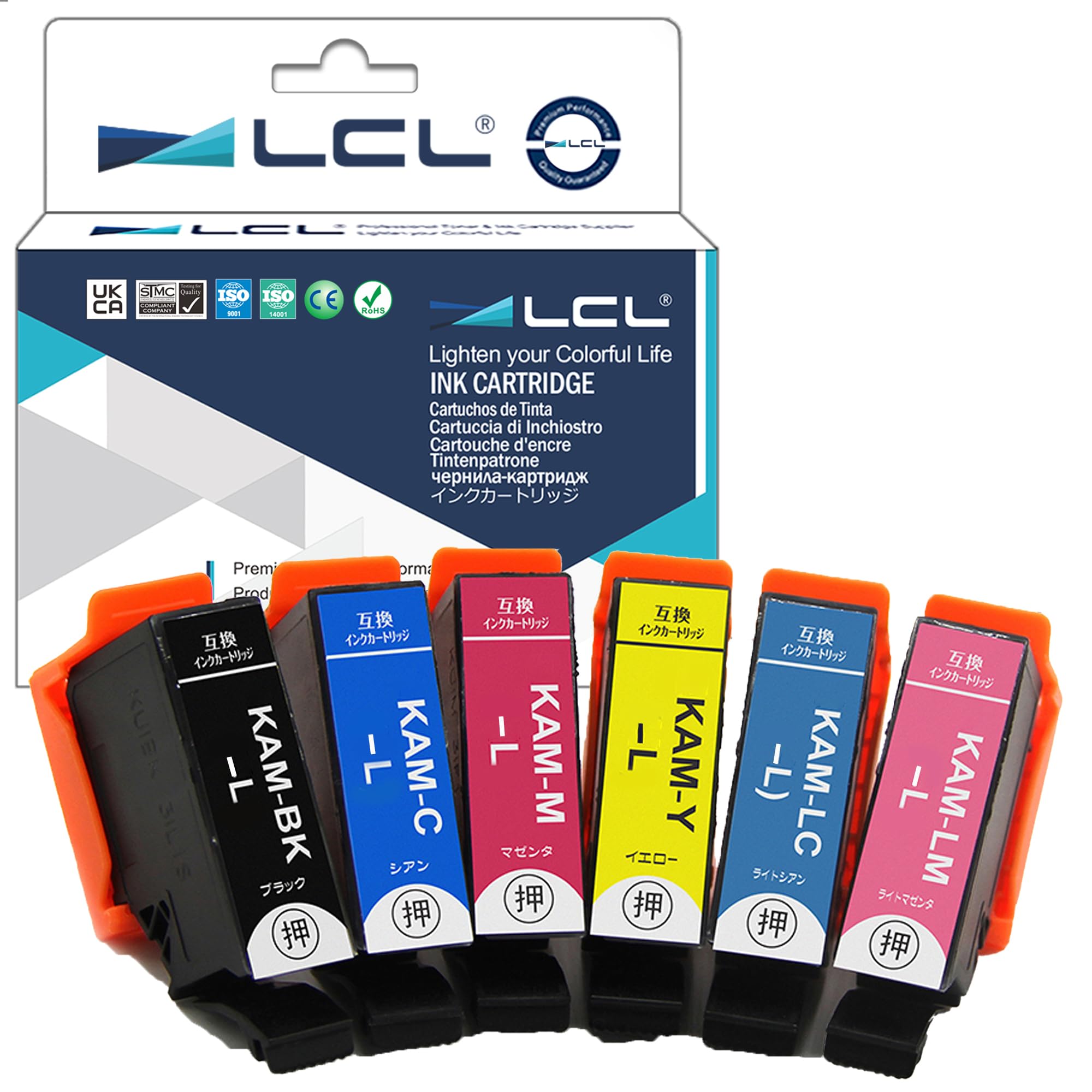 Amazon.co.jp: LCL KAM-6CL-L カメ 大容量タイプ 互換 インク
