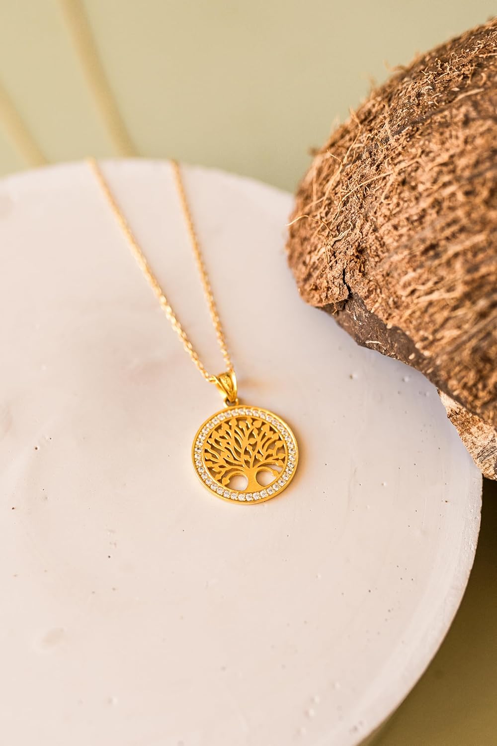 Tree of Life Pendant Necklace, Family Tree Necklace, Tree Pendant, 925 Silver Handmade Jewelry, Gift for Her - Image 4