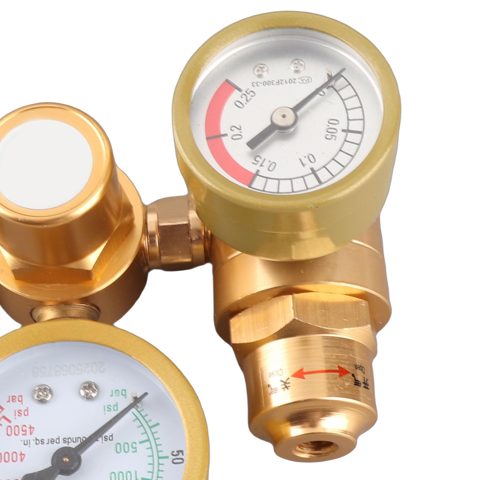 Regulator spawania gazowego Argon Miernik CO2 TIG MIG Przepływomierz 4500psi