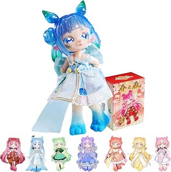 GNATAPIAY BJD Dolls Blind Box,Kawaii BJD Dolls Exotic Beast Record