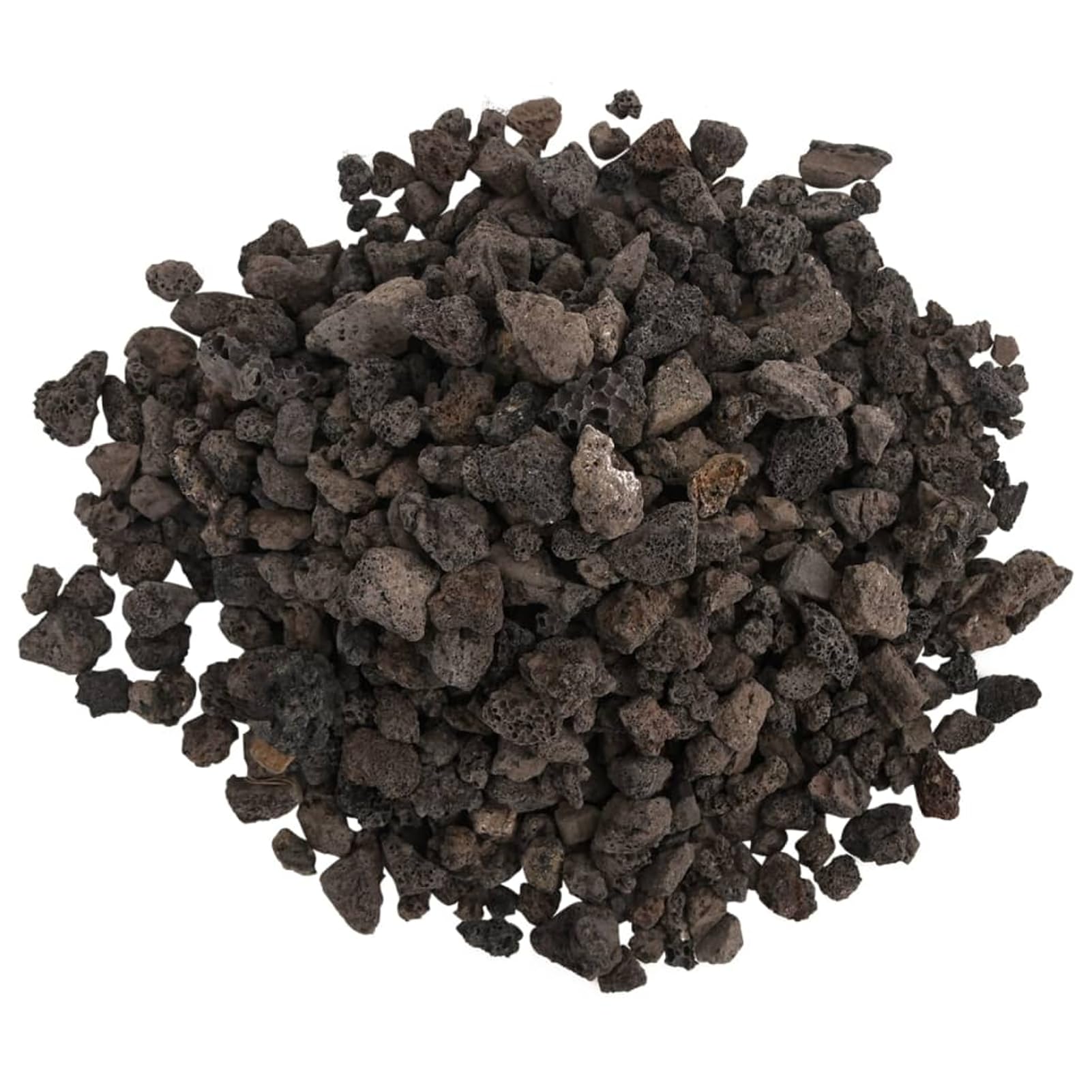 Vulkanstein 1-2 cm für Aquarium & Garten - Natürliche Dekoration & Biologischer Filter - Schwarz Model3217181