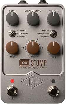 Amazon.com: Universal Audio OX Stomp Speaker Emulator Pedal Amazon.com: Universal Audio OX Stomp Speaker Emulator Pedal