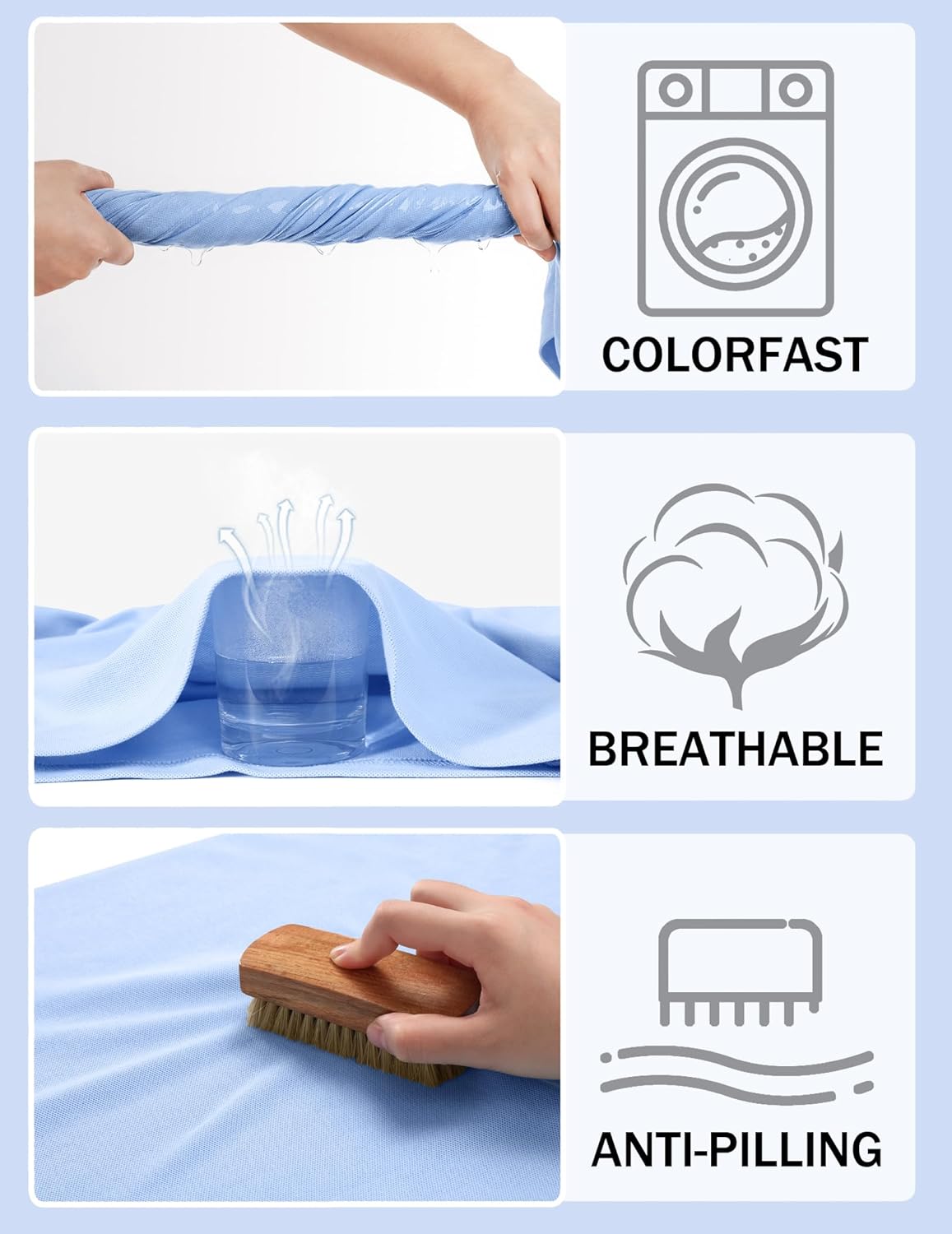 COOFANDY Men's Casual Henley Shirt Short Sleeve Cotton Pique Band Collar Shirt Summer Button Basic Tee Shirts - Image 5