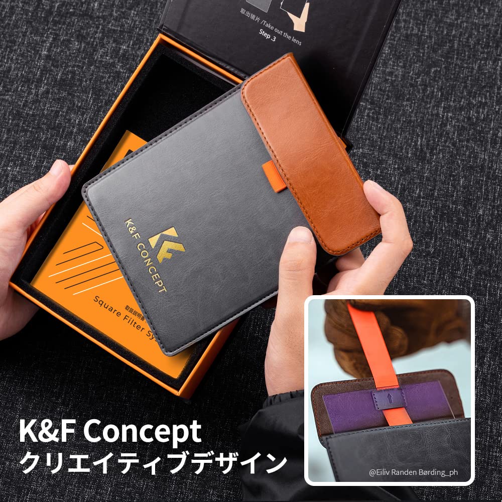 Amazon.co.jp: K&F CONCEPT ハーフNDフィルター GND16リバース