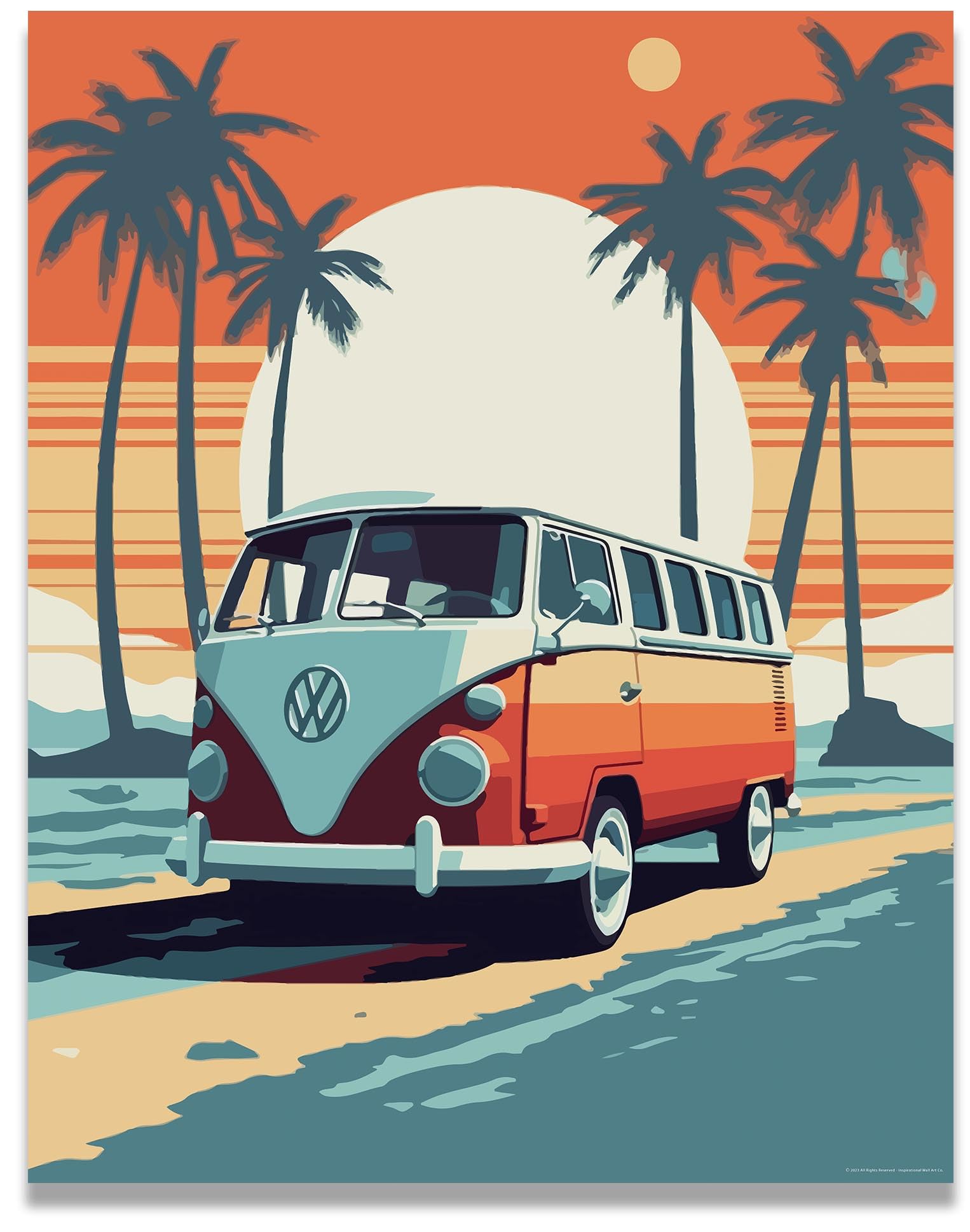 sho watanabe aloha vw bus 渡辺 将 ヴィンテージ絵画 sho watanabe aloha vw bus 渡辺 将 ヴィンテージ絵画
