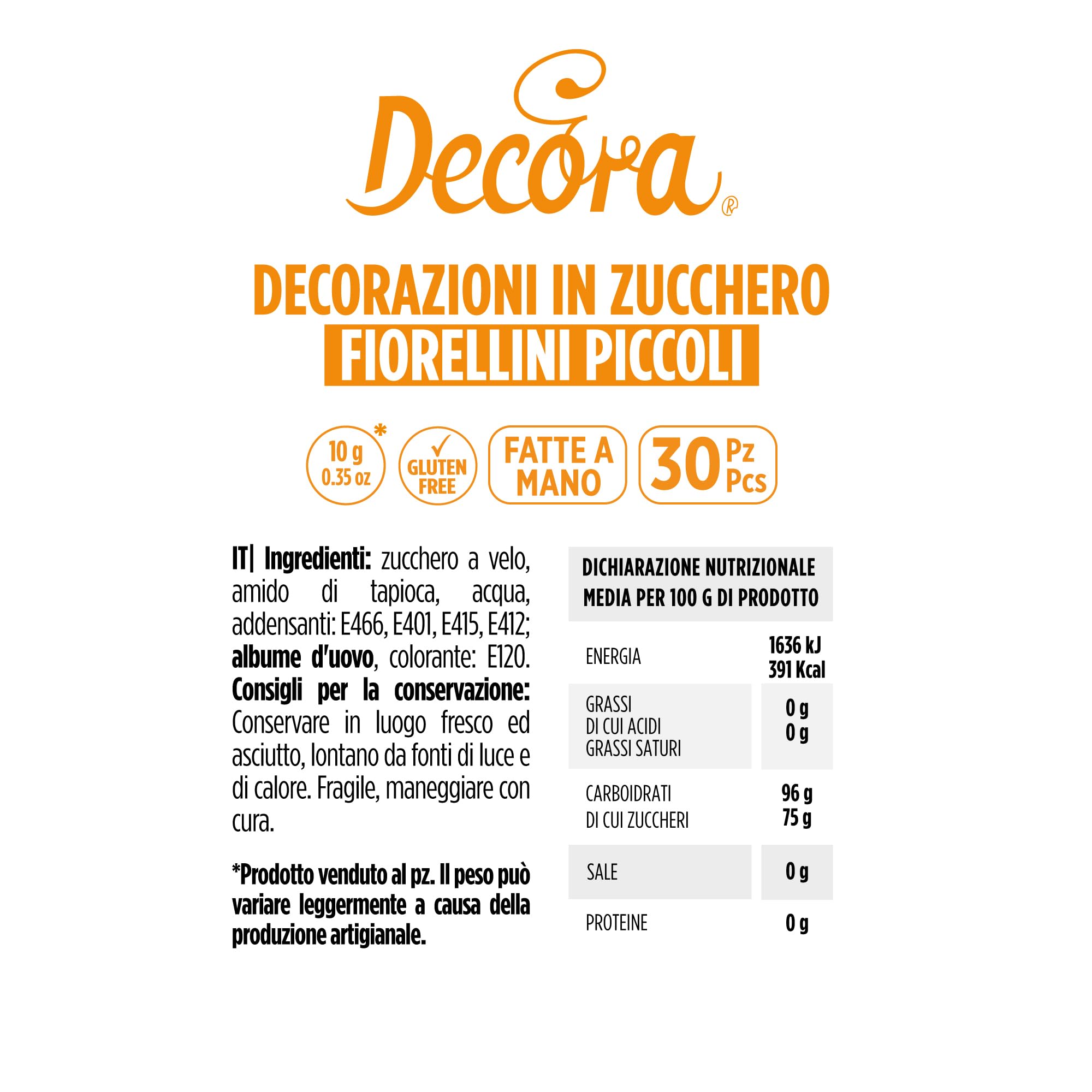Róże cukrowe małe różowe Decora 30 sztuk, ręcznie robione, naturalne barwniki