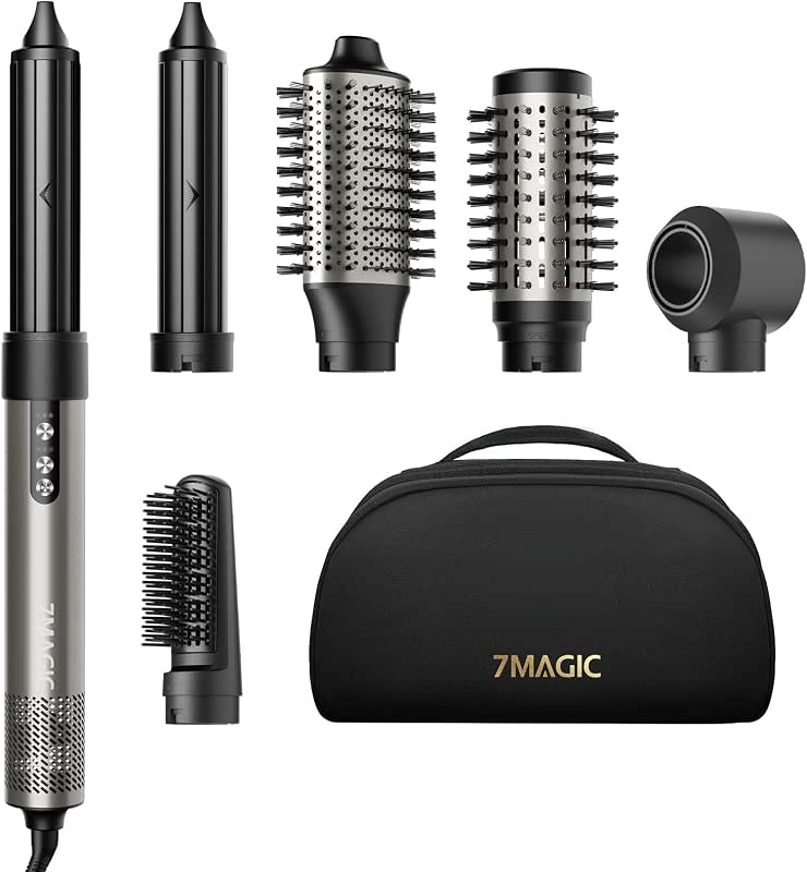Détends-toi et crée des looks incroyables avec l'Air Styler 6 en 1 ! Sèche, lisse, boucle et donne du volume à tes cheve