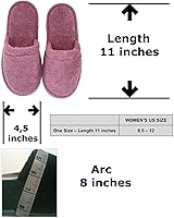 Vista 3 de Pantuflas de spa de algodón orgánico turco Arus para mujer, talla única