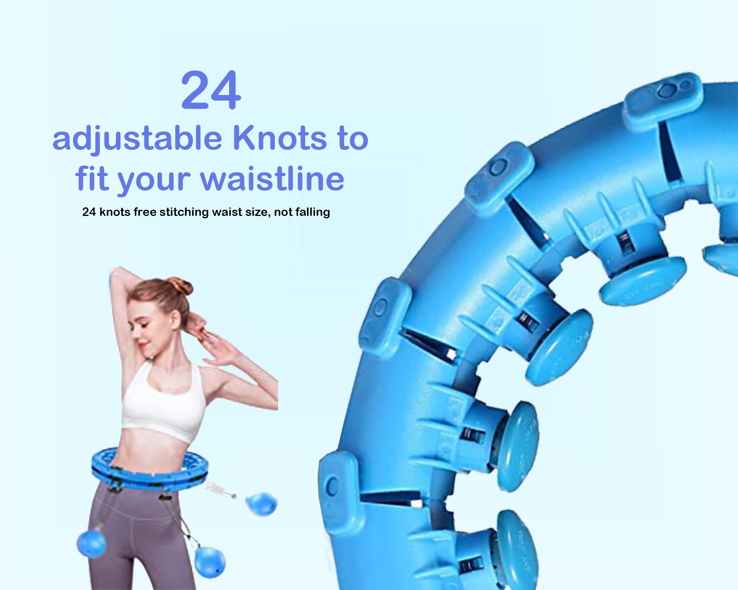 Hula Hoop Fitness Weighted Adult Smart Weighted Hula Hoop Fitness