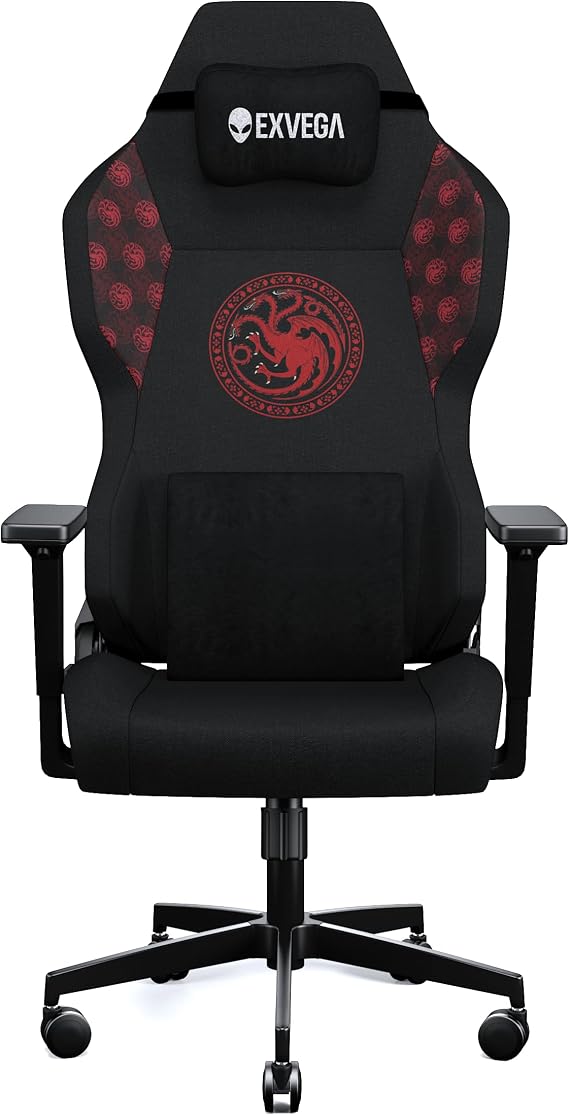 Andromeda 2025 Fabric Gaming Chair Game Of Thrones Targaryen Edition