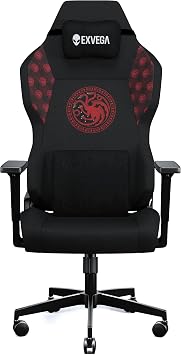 Andromeda 2025 Fabric Gaming Chair Game Of Thrones Targaryen Edition