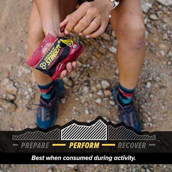 Honey Stinger Caffeinated Energy Chews - 12-Pack Cherry Cola, One Size