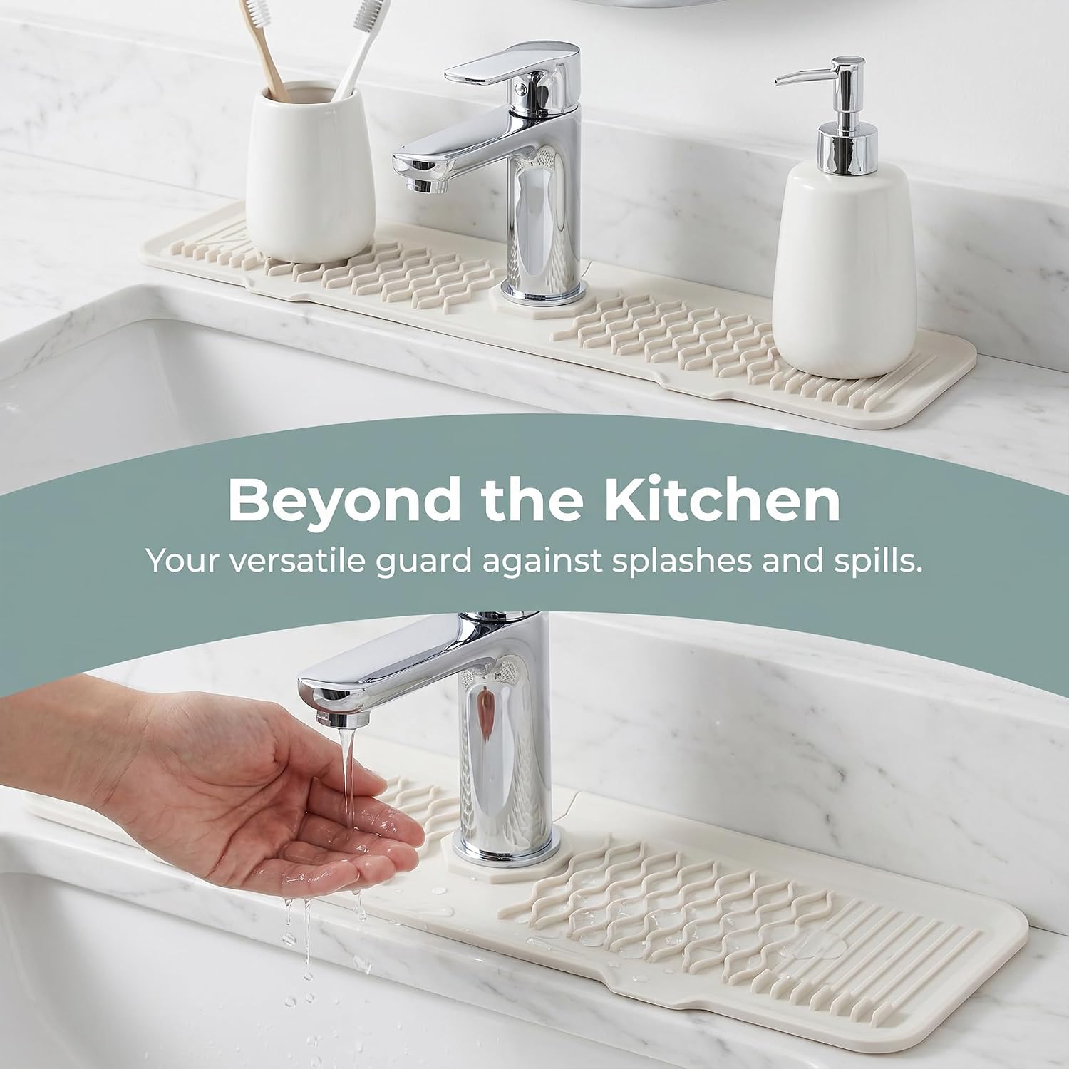 Longer Faucet Mat, Kitchen Sink Mat, Kitchen Mat