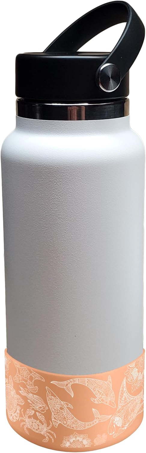 Base Botella Agua Fundas Silicona Para Botellas - 2 Unidades Base 2.8-3 Pulgadas Antideslizante Funda Antideslizante Botella