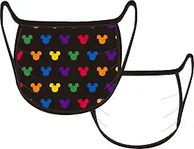 Máscara 3 Camadas , Disney, Unissex, Multicolorido, Adulto
