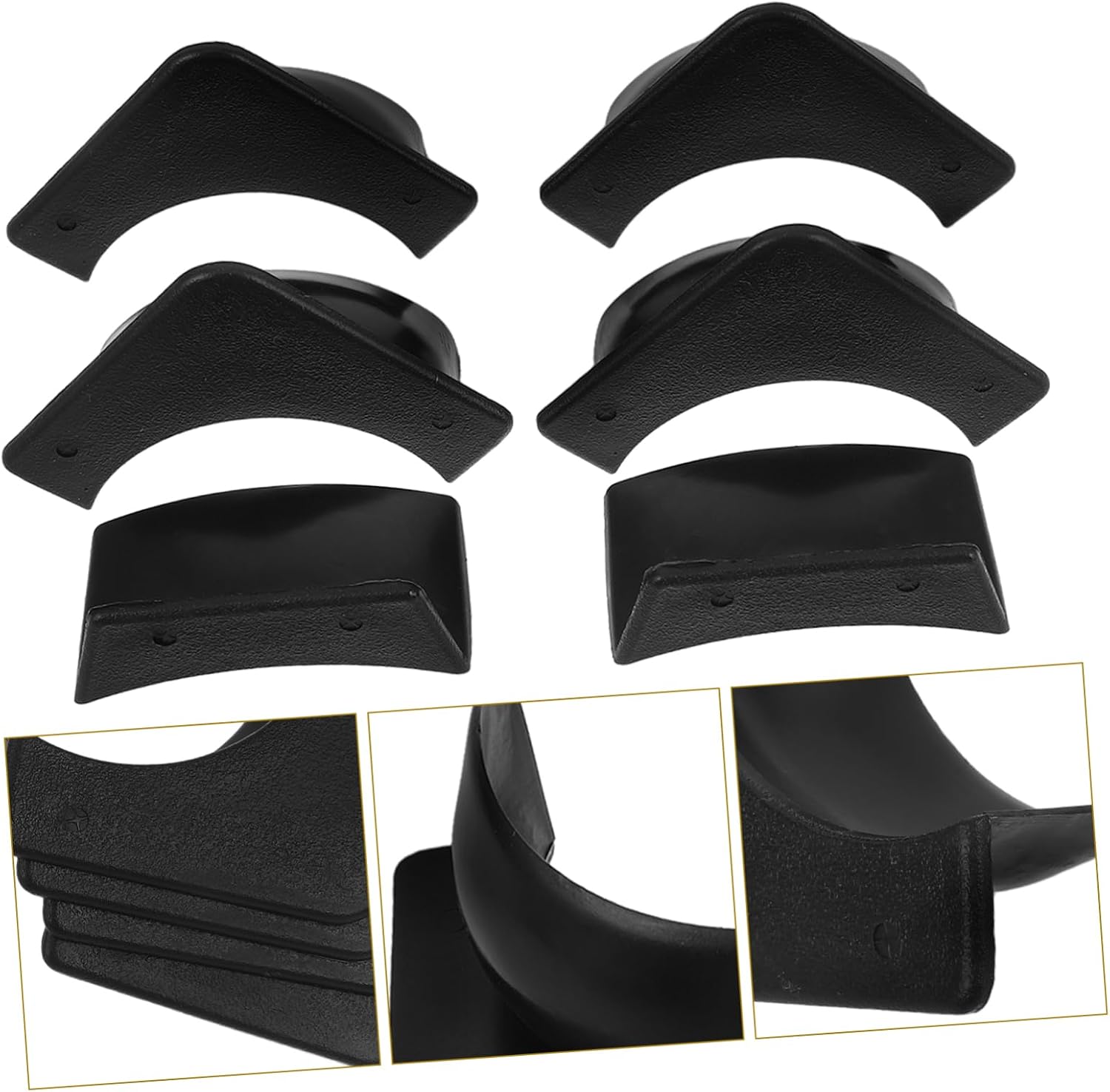6pcs Boys and Girls Billiard Pool Table Accessories Pockets Billiard Ball Storage Side Basket