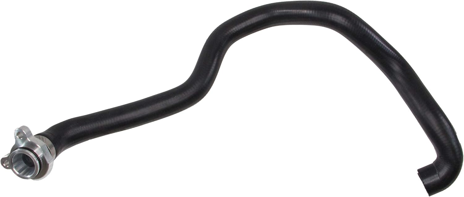 Rein CHU0465 Engine Coolant Hose for BMW with Upgraded Metal Flange - Radiator to Thermostat