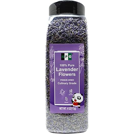 NPG Lavender Flowers: Culinary-Grade Lavender for Taste and Aroma