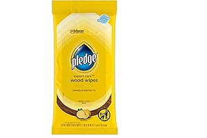 Expert Care Wood Wipes for Multisurface Cleaning and Protection (24 Count)
