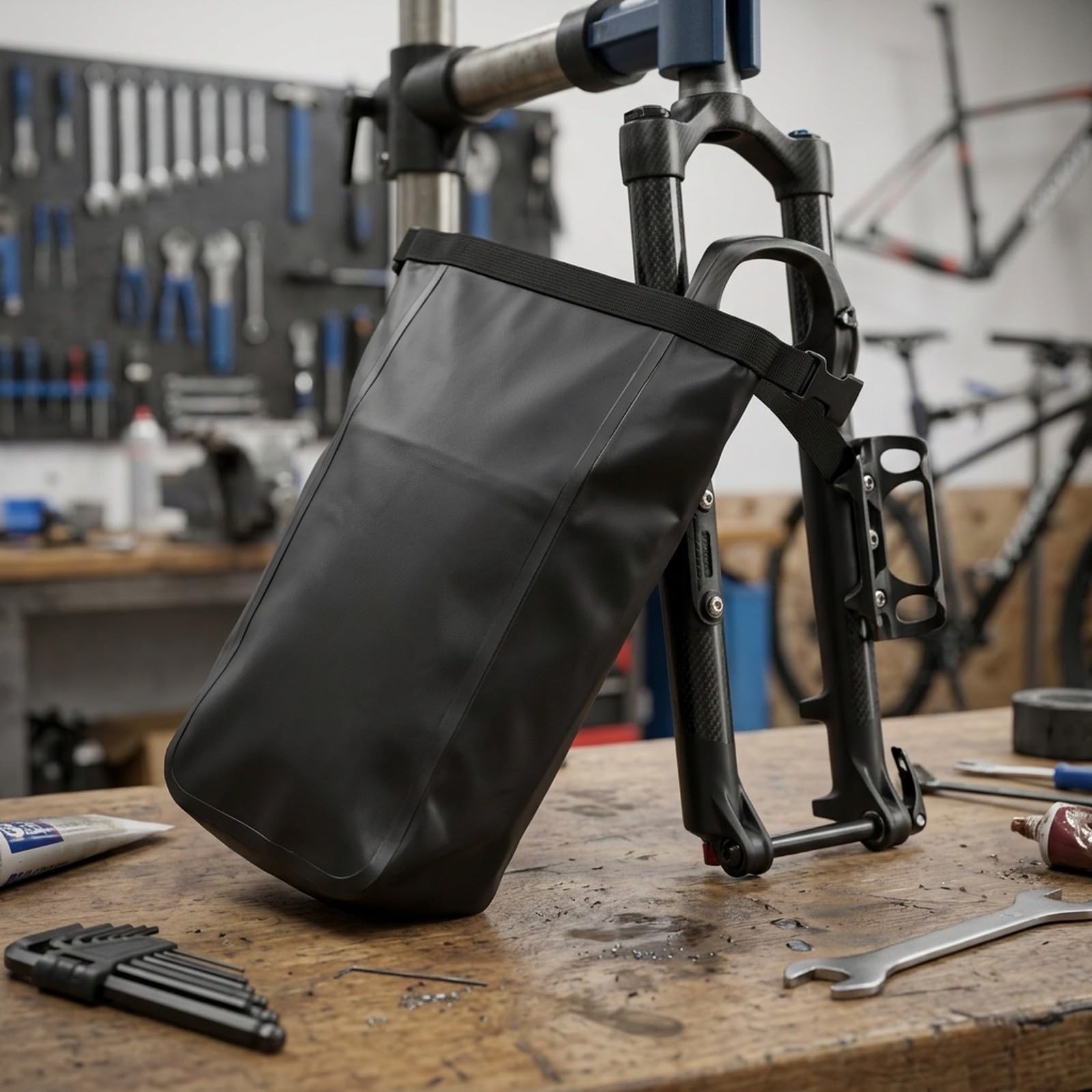 Borsa Impermeabile 10L per Bici con Sgancio Borsa Impermeabile