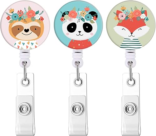 Miniatura 5 de Portatarjetas con carrete retráctil, soporte vertical para tarjetas de identificación, protector de tarjeta de identificación para el trabajo,