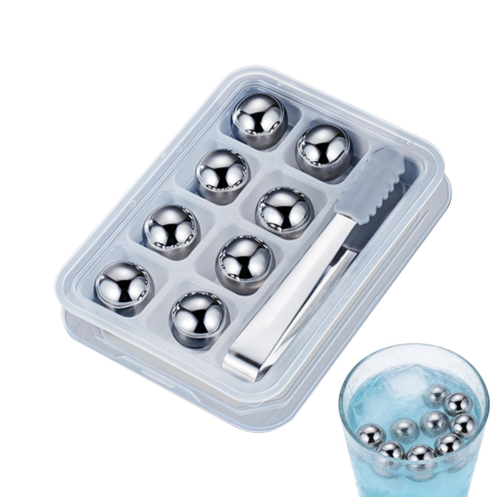 Bolas de hielo reutilizables para enfriar vino sin aguar tus bebidas favoritas