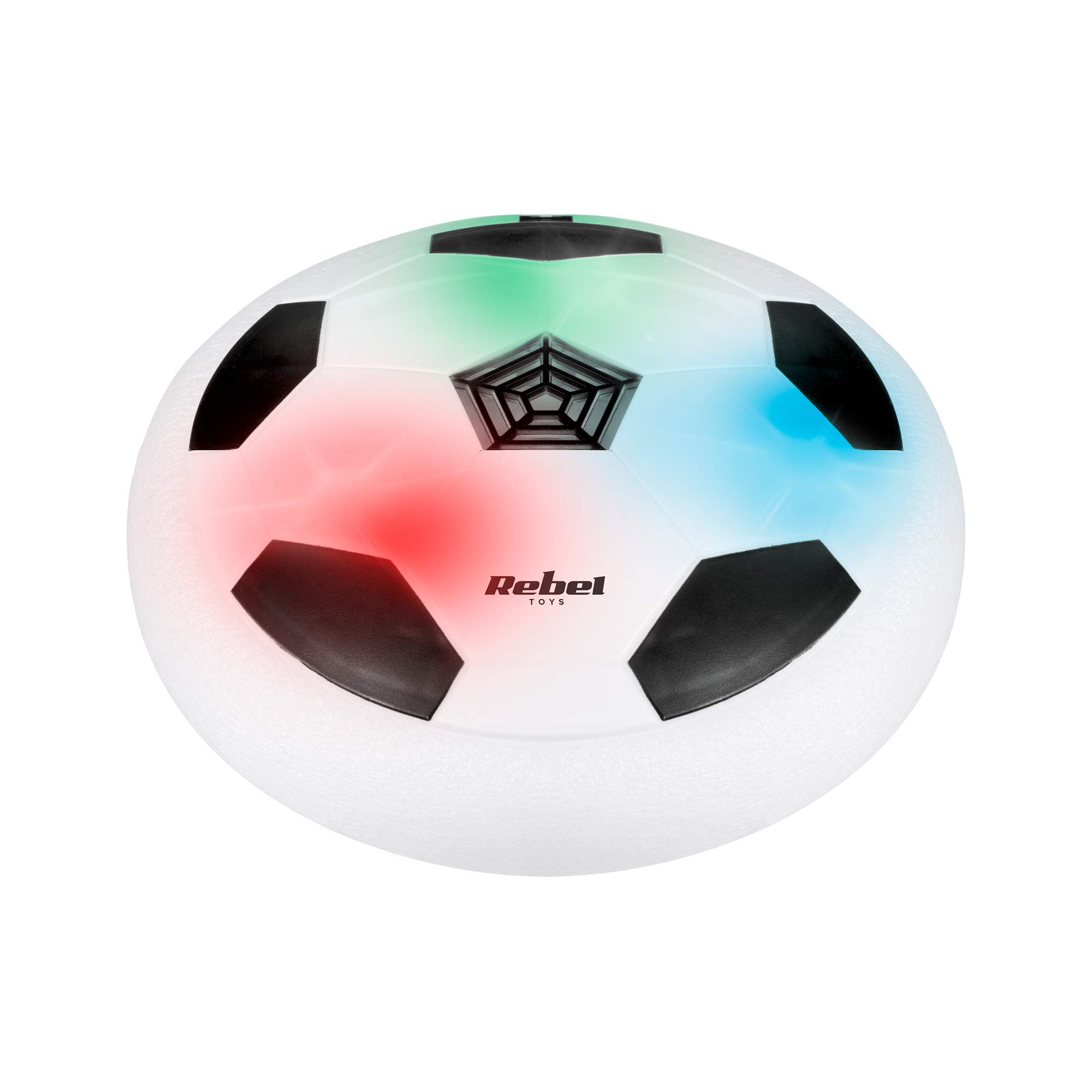 Rebel ZAB0118 Air piłka nożna do użytku wewnątrz i na zewnątrz z oświetleniem LED