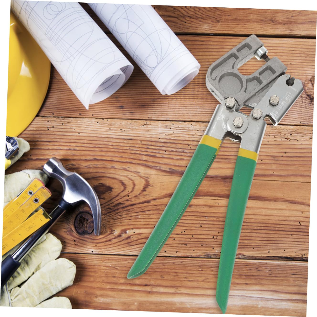 Pinza de Acero para Instalar y Sujetar Perfiles Metálicos en Drywall