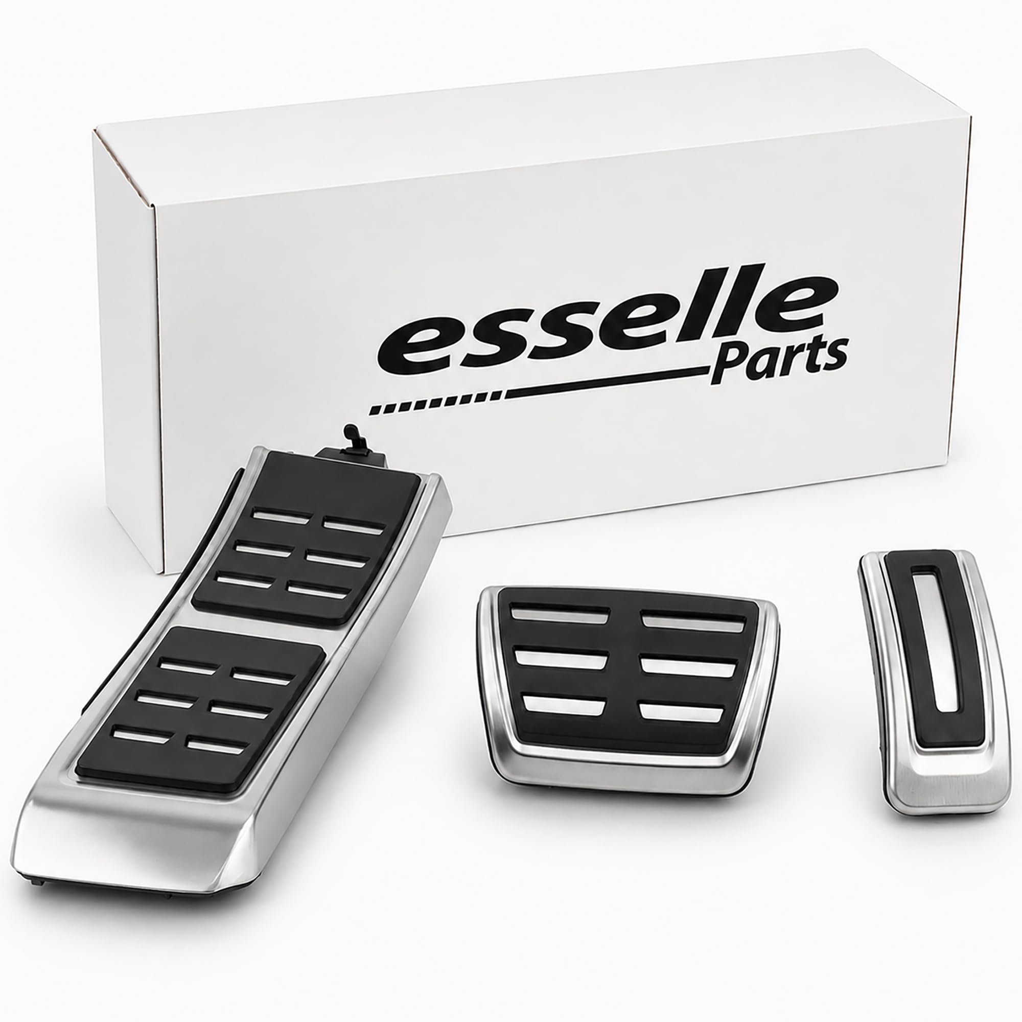 Set Pedaliera Copripedali + Poggiapiede per Audi Q5 8R Cambio Automatico
