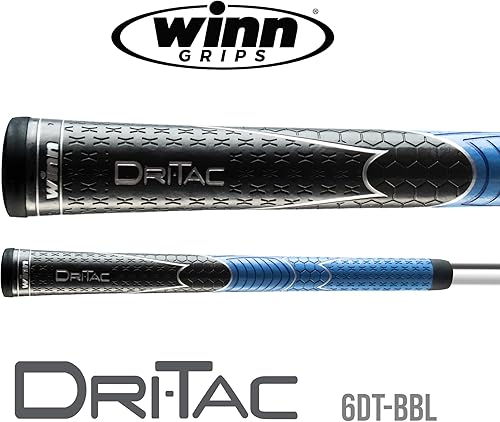 Miniatura 2 de WINN DRI-TAC - Agarre de golf de tamaño mediano, comodidad antideslizante y acolchada, increíble comodidad y absorción de humedad, beneficios de