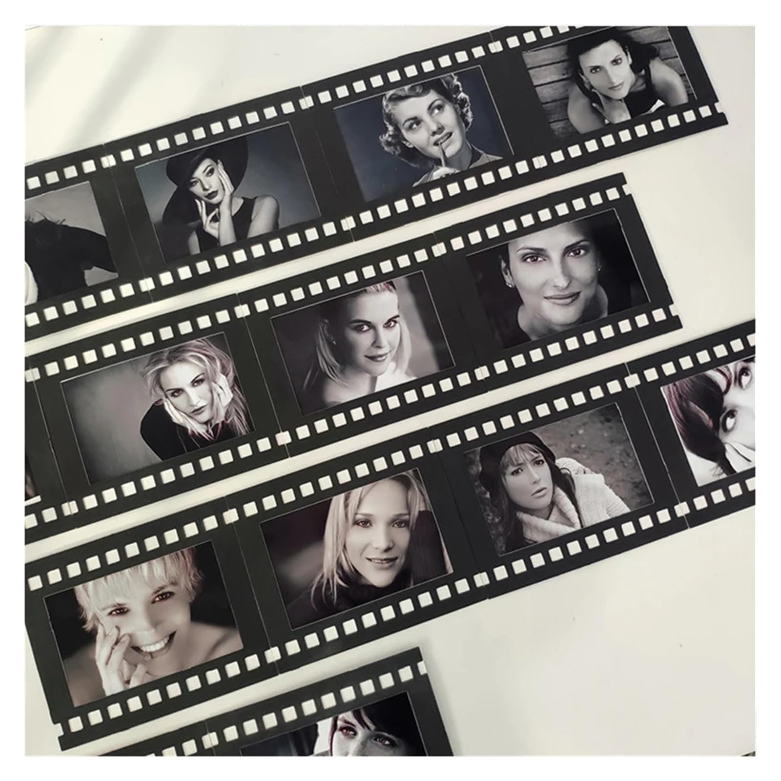 Fotorahmen aus Pappe 10PCS DIY Retro Foto Rahmen Papier Bild Wand Dekoration for Hochzeit Party Photo Booth Requisiten Film Fotos | 6 Inch 10pcs