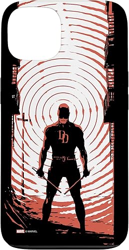 Funda para iPhone 13 Marvel Daredevil Radar Sense Man Without Fear Variant