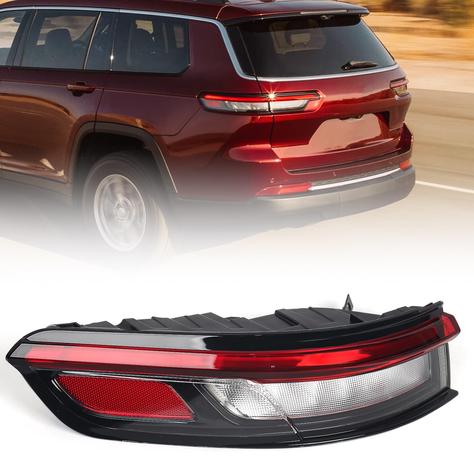 Amazon.com: Huray Left Outer Tail Light for Jeep Grand Cherokee L