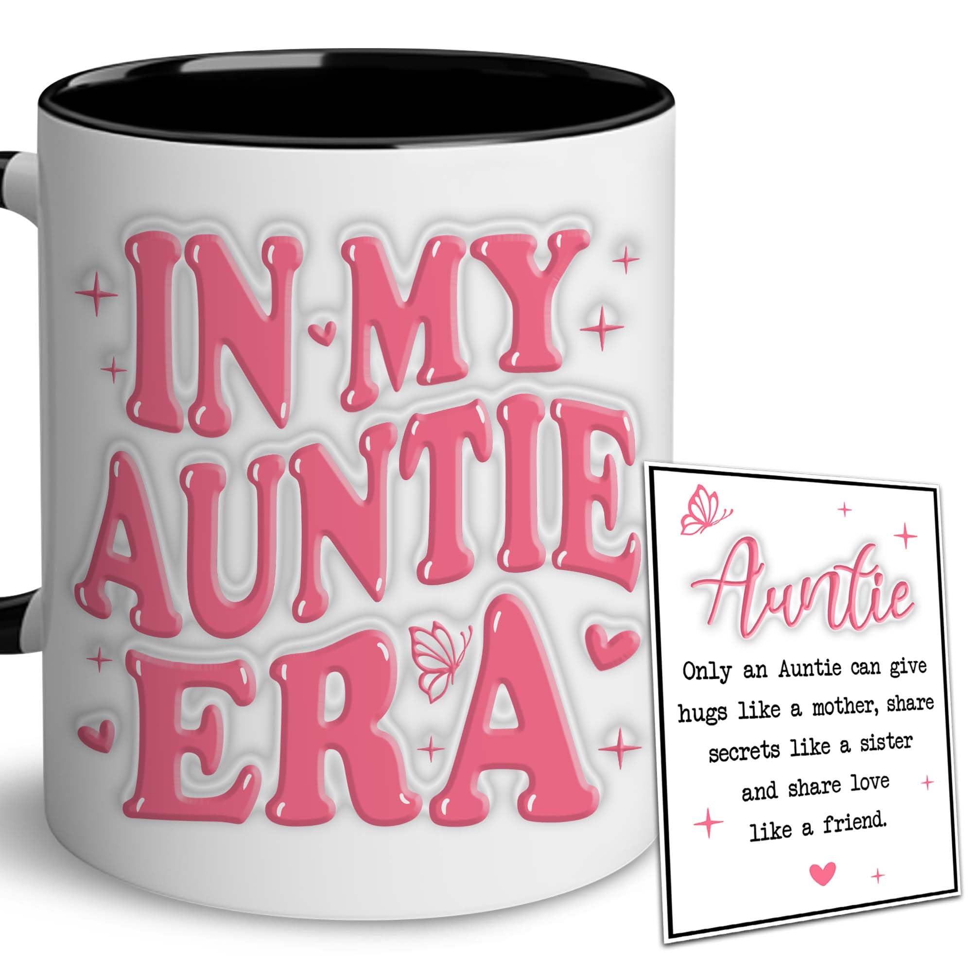 Aunt Gifts - Mothers Day Gift for Aunt - In My Auntie Era Mug - Promoted To Auntie Mug - Birthday Gifts For Aunty