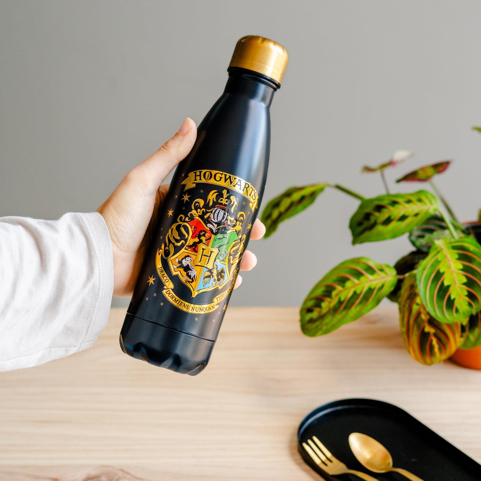 Grupo Erik Borraccia Harry Potter Gadget - Borraccia termica 500 ml Acciaio Inox per Bambini, Scuola, Palestra o Attività Sportive con Doppia Parete | Water Bottle Hogwarts