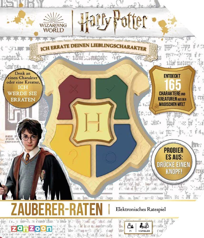 Zanzoon Harry Potter Wizard Rates Family Game Quiz Game 1 Player from 7+ Years German