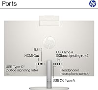 Vista 8 de HP PC de escritorio todo en uno de 23.8 pulgadas, pantalla FHD, Intel Core i5-1334U, 16 GB de RAM, SSD de 512 GB, gráficos Intel UHD, Windows 11