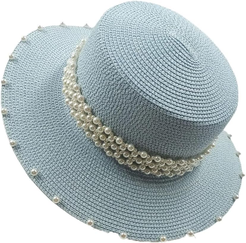 Woman Straw Hat Sun Hat Beach Ladies Summer Hat UV Protect Travel Cap