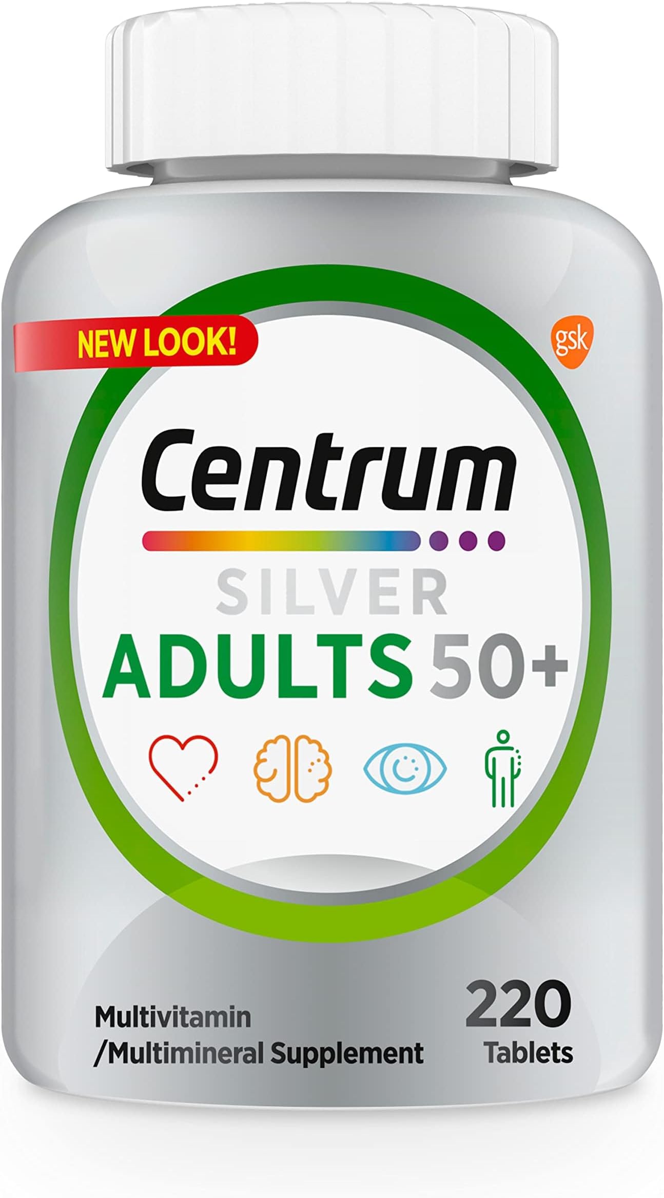 Amazon.com: Centrum Silver Women's Multivitamin for Women 50 Plus ...