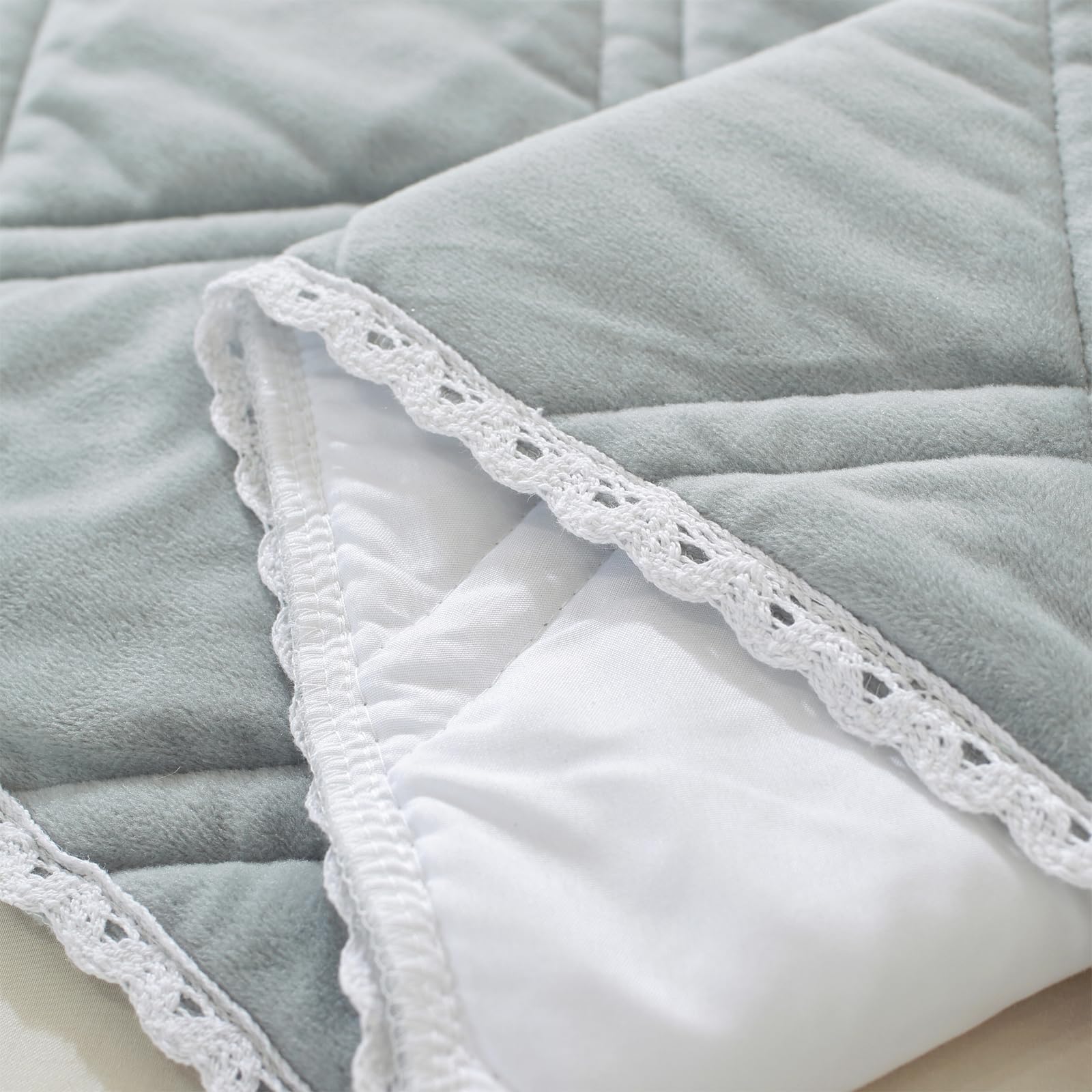Juego de 2 fundas elásticas para cabecero de cama individual, King o doble, de tela de terciopelo, gruesa, lavable, a prueba de polvo (color caqui, 160 cm)
