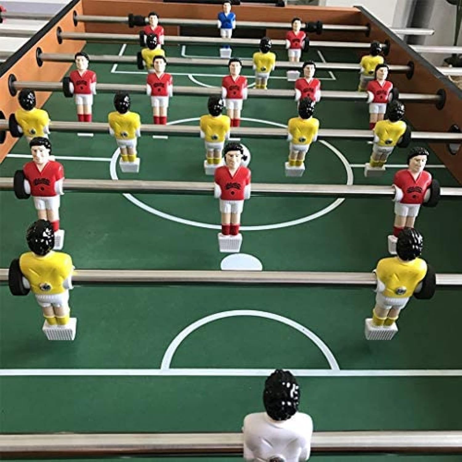 Tavolo da biliardino pieghevole, gioco di calcio per bambini e adulti, perfetto per tornei di pub e divertimento in famiglia, intrattenimento compatto al chiuso