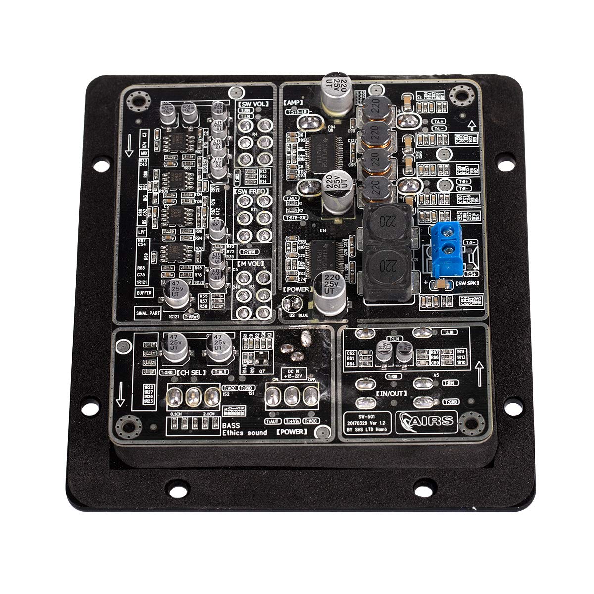 Nobsound Audio TPA3118 Subwoofer digitale a 2.1 canali, con amplificatore per bassi integrato