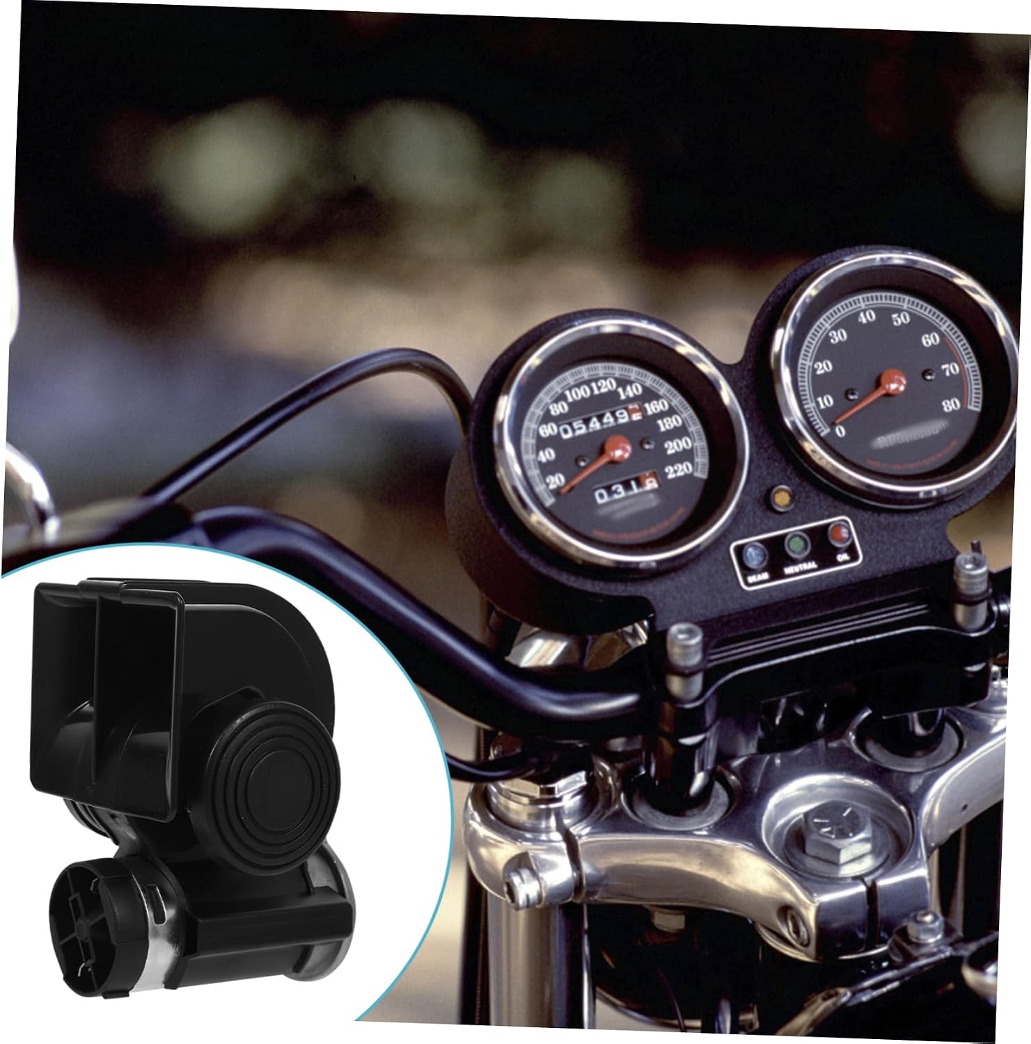 12v Electric Train Horn for Trucks and Cars Air Horn with Durable Build Loud Snail Design for Motorcycles and Vehicles Weather-resistant and Easy to Install