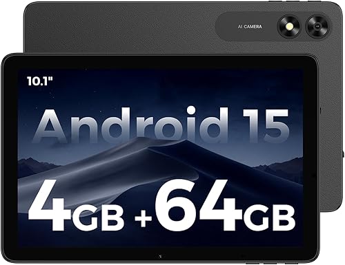 FOXX Dual SIM - Tableta desbloqueada global de 10.36 pulgadas, teléfono y tableta 2 en 1 con batería de 7000 mAh, 3 GB+128 GB (1 TB expandible),