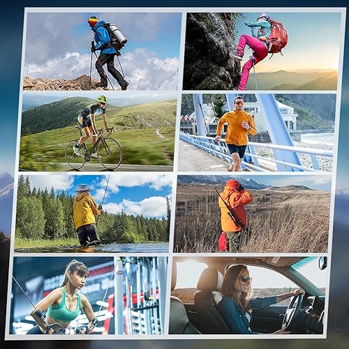 Miniatura 8 de UniqueFire - Funda ajustable para mano izquierda y derecha, universal, impermeable, para pistolapistola, puttee, pierna y muslo, soporte (izquierdo